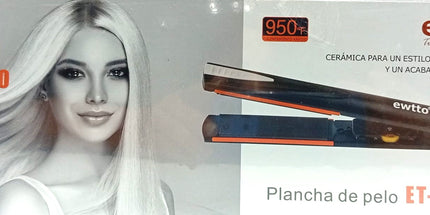 Plancha de pelo profesional Ewtto ET- Y 3712