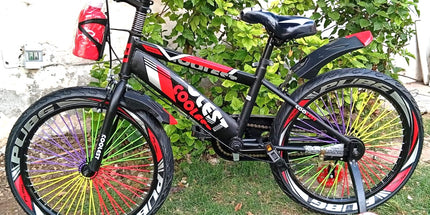Bicicleta para niños y jovénes con ruedas de apoyo .Rodado 20 completa con acessorios