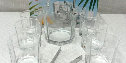 Hielera y 6 vasos OROMAX