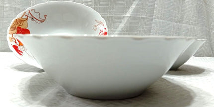Set de 3 ensaladeras de ceramica estampada