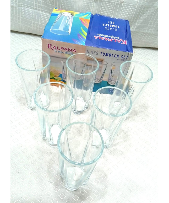 Vasos Kalpana reforsados set de 6 - 325 ml