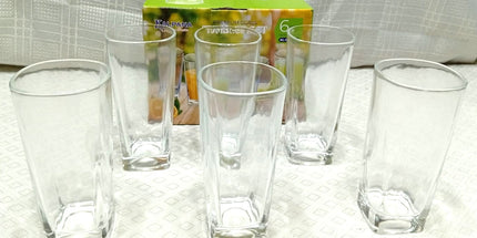 Vasos Kalpana reforzados  set de 6 vasos -300ml