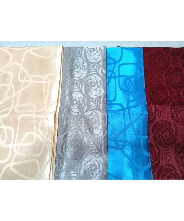 Manteles brillo sedosos de colores varios 1.40 x2.00 metros