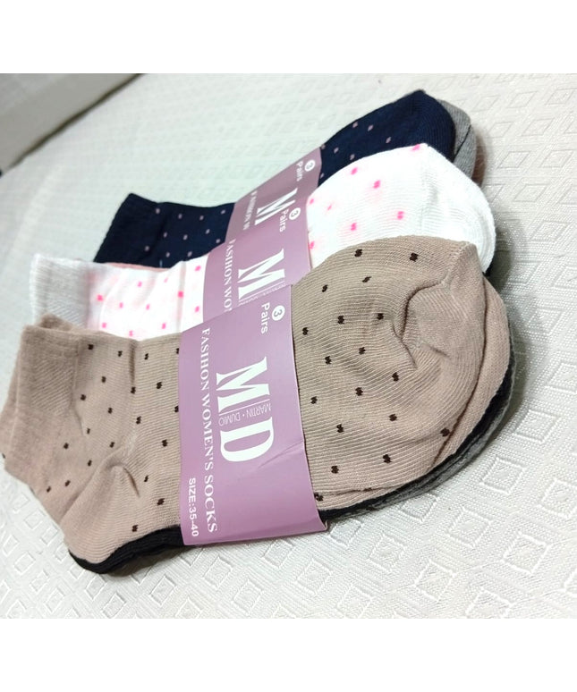 Medias de mujer cortas MD muy buena calidad - una docena