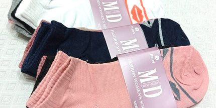 Medias de mujer cortas MD muy buena calidad - una docena