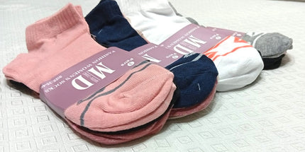 Medias de mujer cortas MD muy buena calidad - una docena