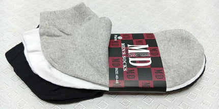 Medias hombre cortas MD muy buena caliad - una docena