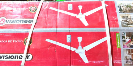 Ventilador de techo VISIONEER con control a pared