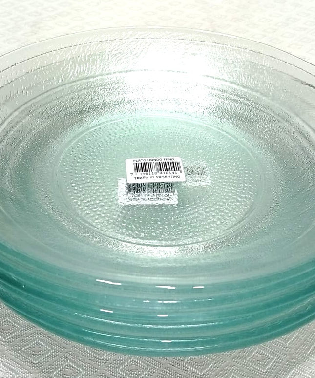 Platos hondos de vidrio FENIX juego de 6