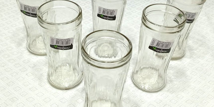 Vasos vidrio Pab 6 unidades