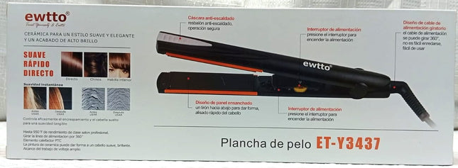 Plancha de pelo profesional  Eweto 3437