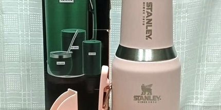 Termo HEIZEN 1200 cm con mate y dos materas