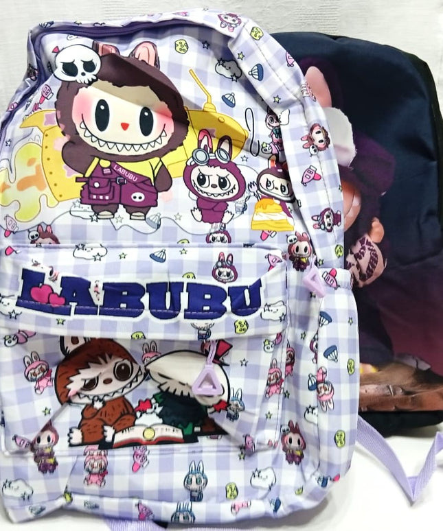 Mochilas escolares grandes CAPIBARA Y LA BUBU y otros motivos