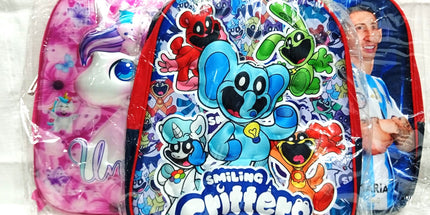 Mochilas infantil escolar tamaño medio. Distintos motivos