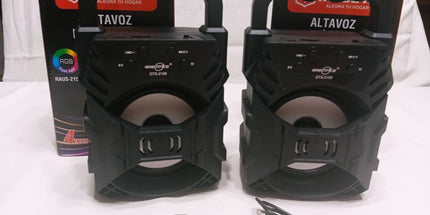 Parlante MASUYA RGB Flash Light 4 pulgadas