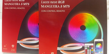 CINTA LED COLORES RGB manguera 5 metros