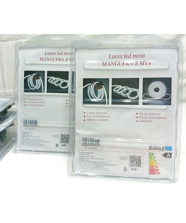 LUCES LED Néon MANGUERA 5 metros .