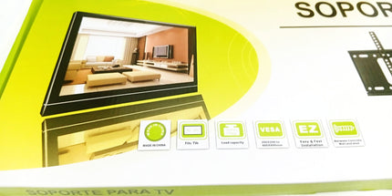 Soporte de TV fijo para modelos que van de 40 a 85 pulgadas