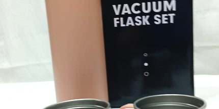 Termo 500 cc con 3 tazas chicas en distintos colores