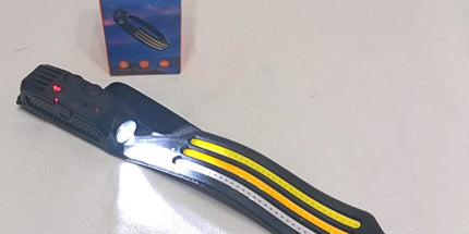 Linterna minera LELONG con tiras LED y lu led lateral