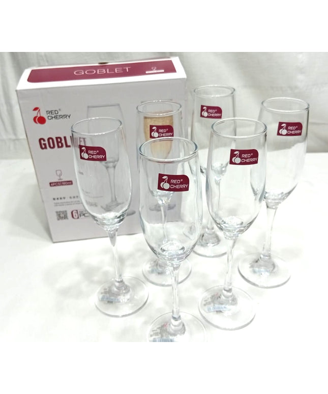 Copas de Champagne por 6 unidades