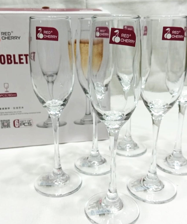Copas de Champagne por 6 unidades