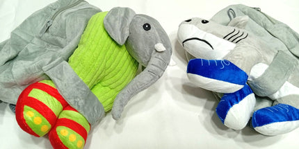 Mochilas infatiles para jardin con peluche
