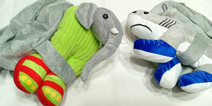 Mochilas infatiles para jardin con peluche