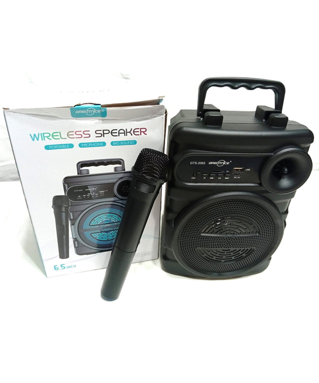 Parlante GREADNICE  6.5 pulgadas con microfono inalambrico