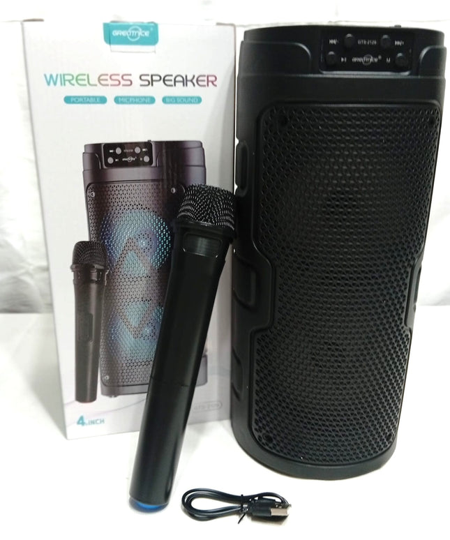 Parlante GREADNICE 4 pulgadas con microfono inalambrico