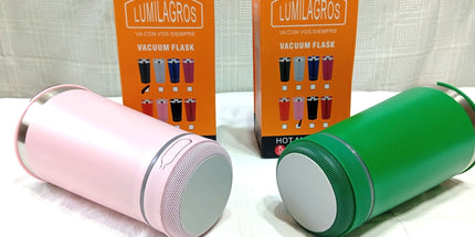 Vasos térmicos parlantes de 500 cc con abrilatas