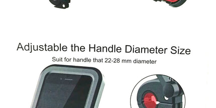 Portacelular para motos 3M con cobertor ce celular