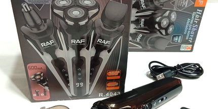 Afeitadora RAF 3 en 1 con cortadora de pelo