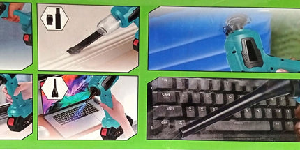Aspirador/Soplador PORTATIL con bateria recargable