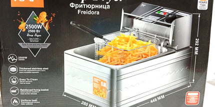 Freidora de PAPAS a aceite RAF, de 6 litros