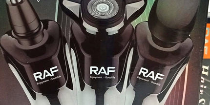 Afeitadora RAF 3 en 1 con cortadora de pelo