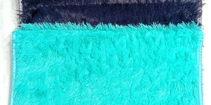 Alfombra de suelo 50 x 80 cm cómodas con mechones de poliester para invierno muy suaves