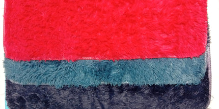 Alfombra de suelo 50 x 80 cm cómodas con mechones de poliester para invierno muy suaves