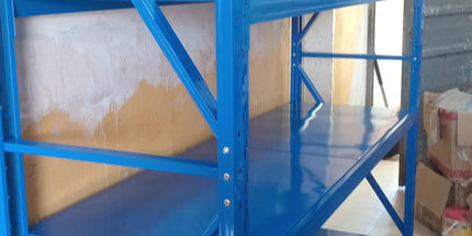 Estanteria RACK reforzada para negocios y depositos dimensiones 2mt alto x 2mt largo x 60 cm de profundidad, ensamblable