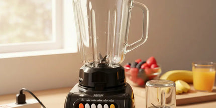 Licuadora Cosmos vaso de VIDRIO 1.5 litros  400 Watt con milinillo