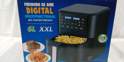 Freidora de aire digital Fosterier de 6 litros XXL