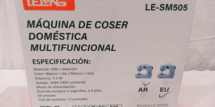 Maquinas de coser Lelong y Trillium multifuncional