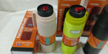 Termo de un litro MEDIA MANIJA con pico
