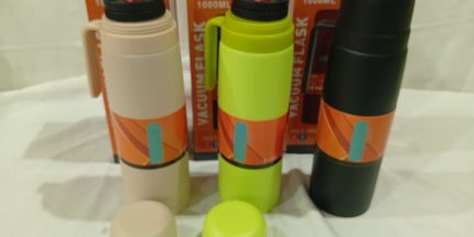 Termo de un litro MEDIA MANIJA con pico