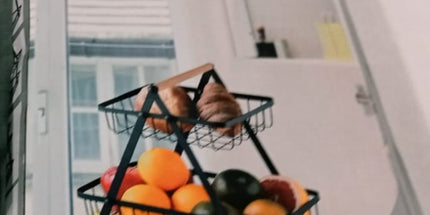 Frutero 3 niveles metálico