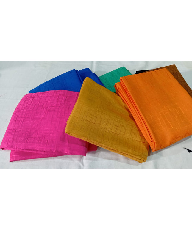 Manteles lisos para 8 sillas Colores únicos con un metalizado suave de algodón