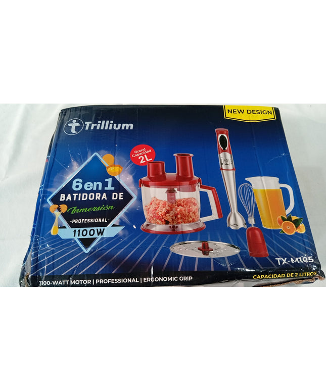 Batidora procesadora TX-M185 6 en 1