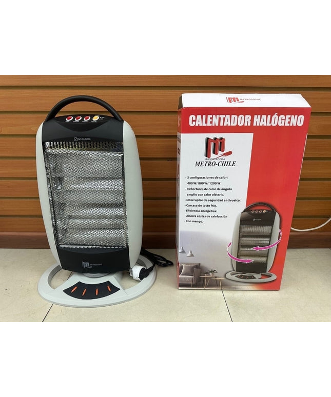 Estufa giratoria 3 velas