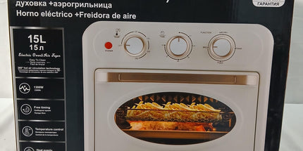 Horno/ Freidora de aire ACKILISS de 15 Litros