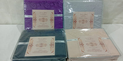 Sabanas DOUX Broderi de 2 1/2 plaza